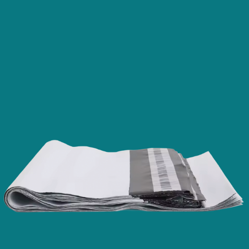 Lot de 10 à 100 sacs d'expédition blancs auto-adhésifs pour emballage